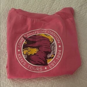 Ken's Tours Pink Sweatshirt